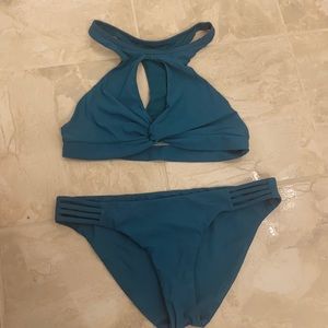 Red Carter Bikini - Turquoise